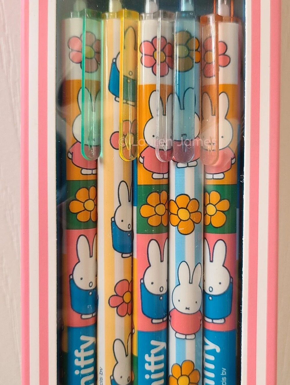 Miffy Colorblock Gel Pen Set